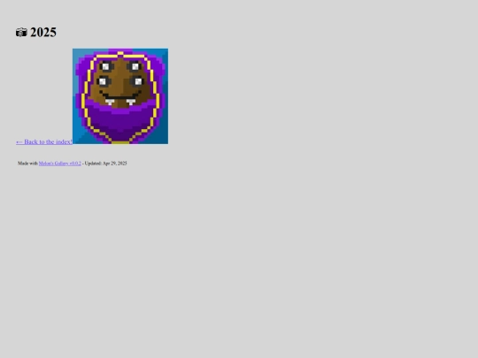 Art_gallery/Pixel art/2025 screenshot