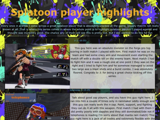 Player highlight screenshot