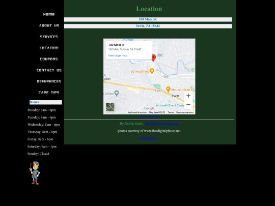 location screenshot