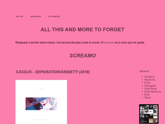 screamo screenshot