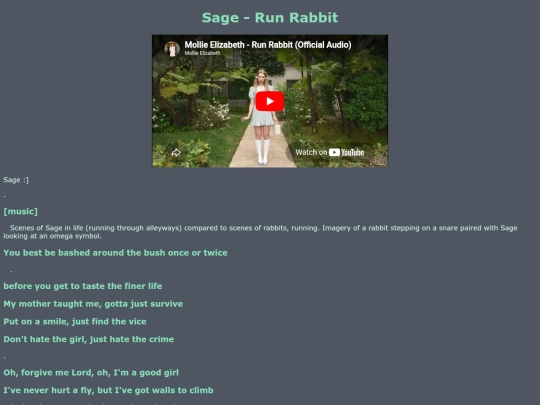 ideas/sage-runrabbit screenshot