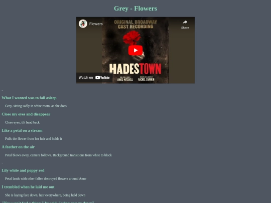 ideas/sages-flowers screenshot