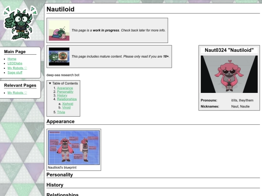 oc-pedia/Nautiloid screenshot