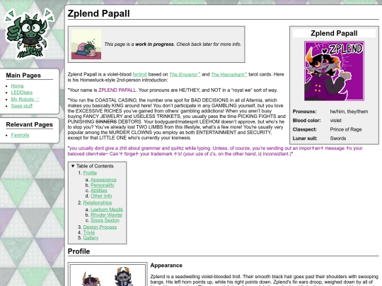 oc-pedia/fantroll-Zplend screenshot