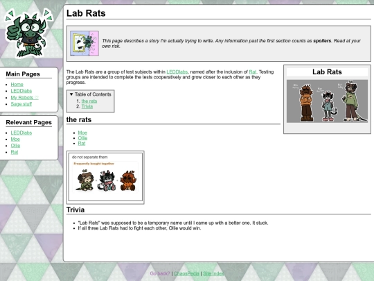 oc-pedia/labrats screenshot