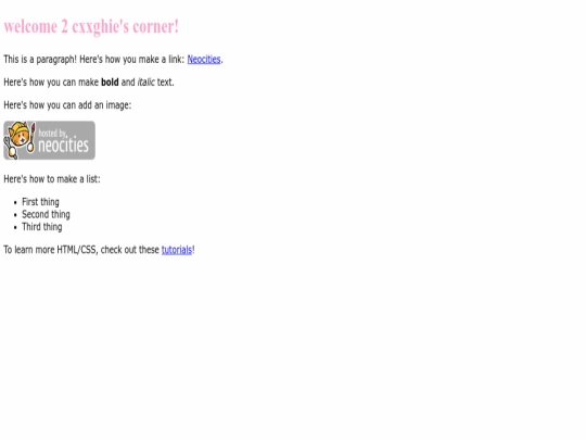 index screenshot