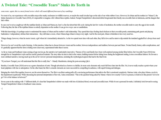 media/croctears screenshot