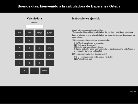 calculadora screenshot