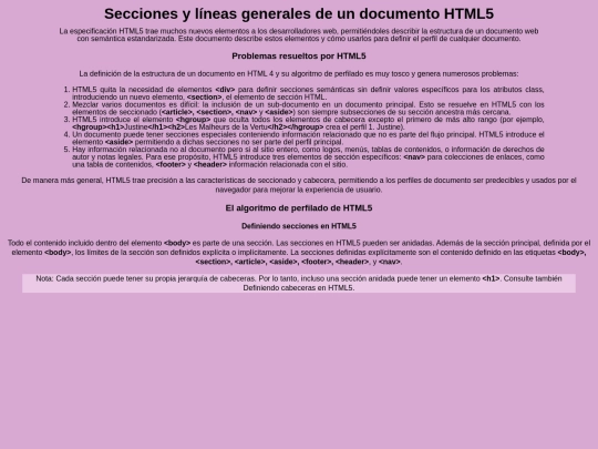seccionesylineas screenshot