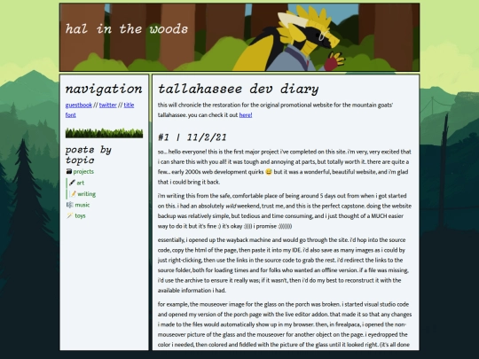 projects/tallahasseedev screenshot