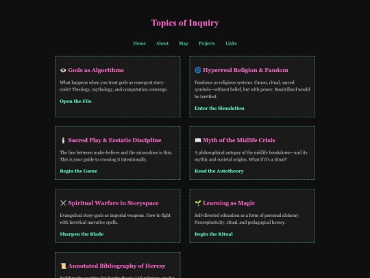 topics screenshot