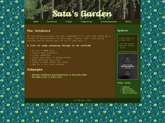 outdoors screenshot