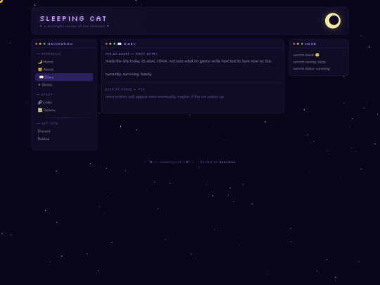 pages/diary screenshot