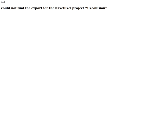 flx_demos/other/flxcollision screenshot