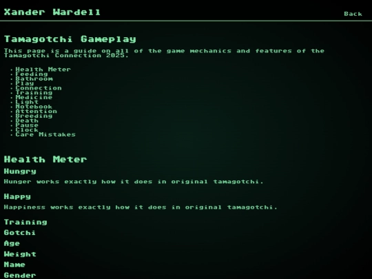 tamagotchi/connection/v3/gameplay screenshot