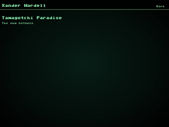 tamagotchi/paradise screenshot