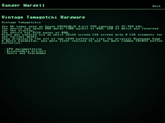 tamagotchi/vintage/hardware screenshot
