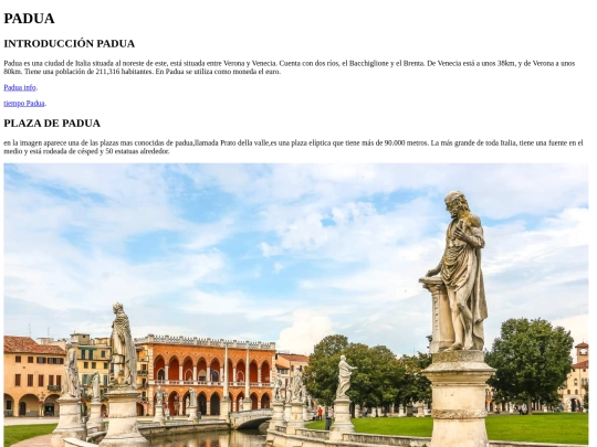 Padua screenshot