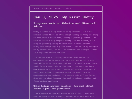 posts/Jan-3,-2025:-My-First-Entry screenshot