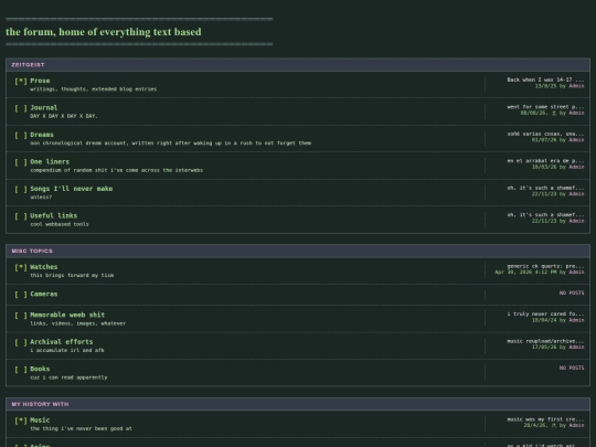 forum/forumpanel screenshot
