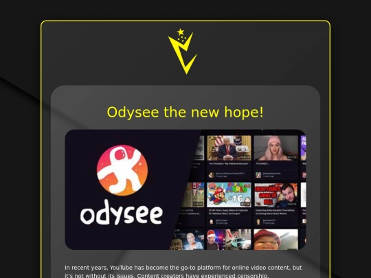 news/Odysee screenshot