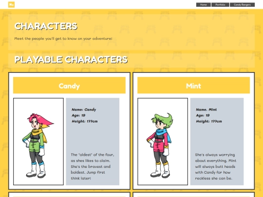 CandyRangers/CRCharacters screenshot