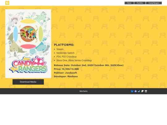 CandyRangers/CRPresskit screenshot
