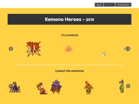 Portfolio screenshot