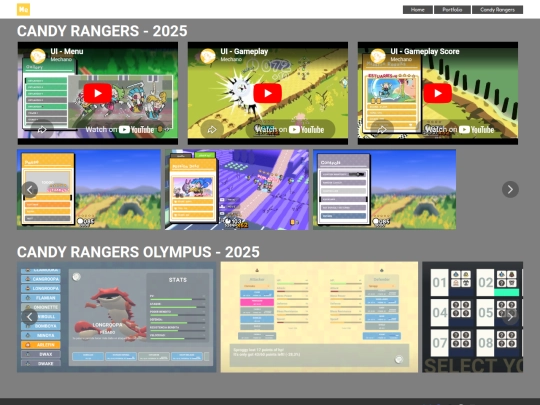 Portfolio/UI screenshot