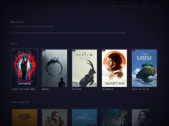 pages/movies screenshot