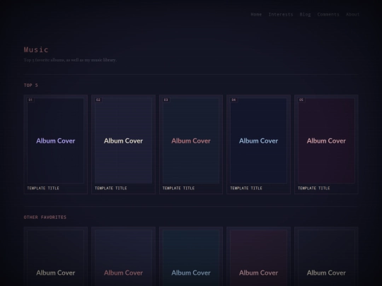 pages/music screenshot
