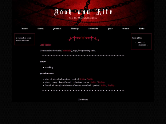 library screenshot