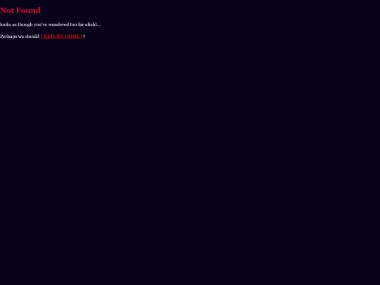 not_found screenshot