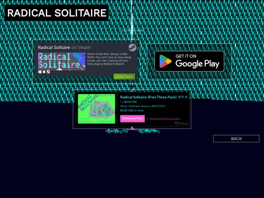 radicalsolitaire screenshot