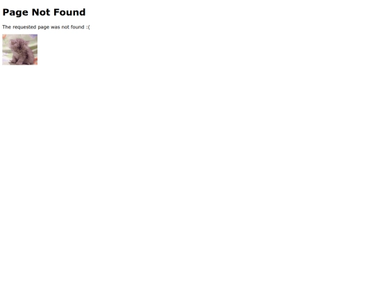 not_found screenshot