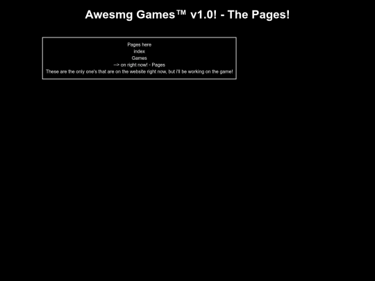 Pages screenshot