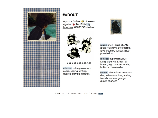 aboutme screenshot