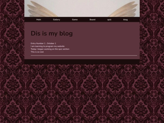 blog screenshot