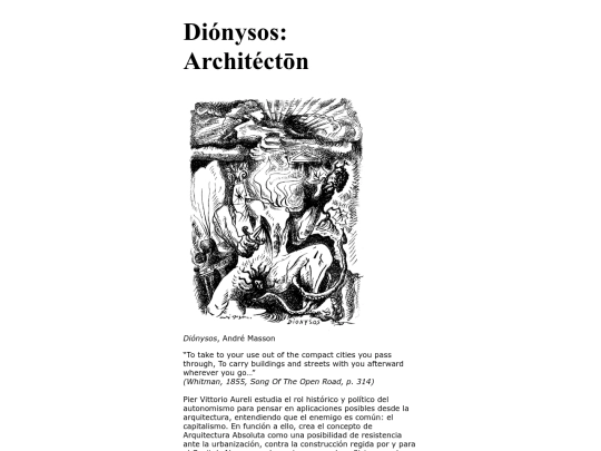 dyonisosarchitecton screenshot