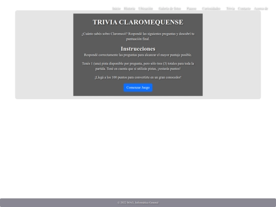 trivia screenshot