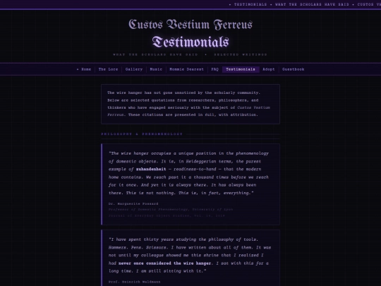 testimonials screenshot