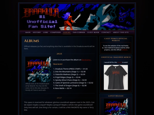 albums screenshot