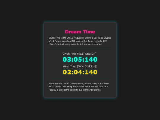 dreamtime screenshot