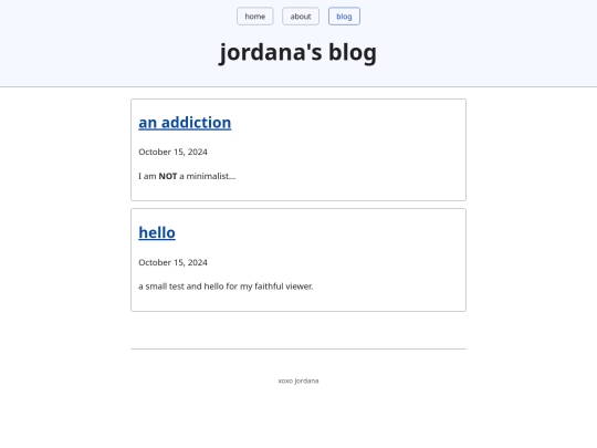 blog screenshot