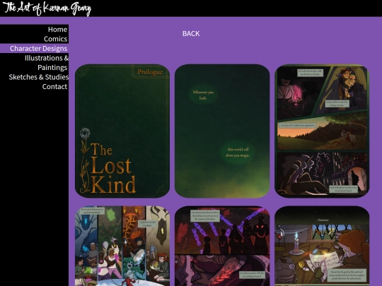 comics/thelostkind screenshot