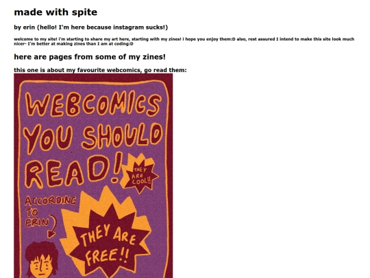 webcomics screenshot