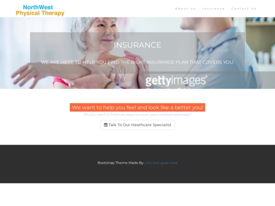pt/insurance screenshot