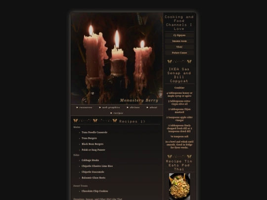 recipes screenshot