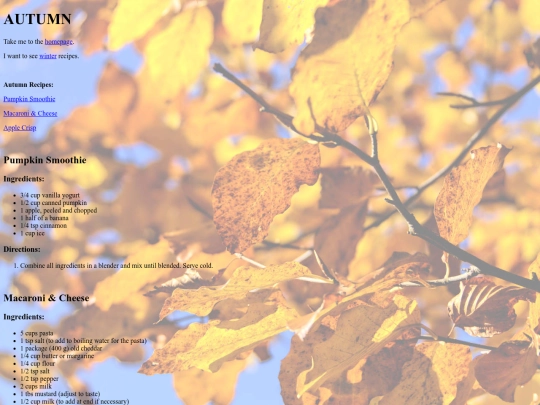 autumn screenshot