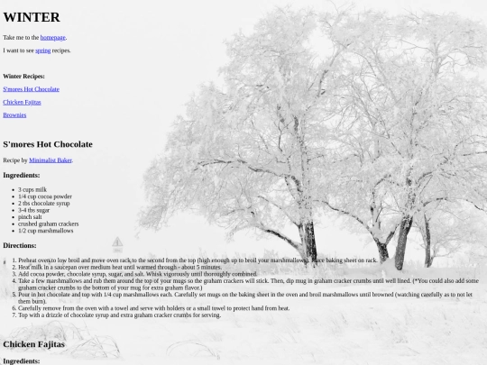 winter screenshot